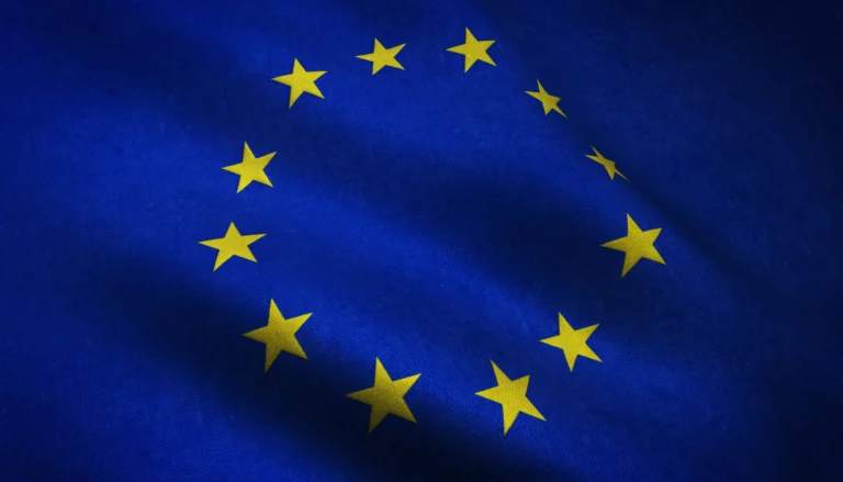 closeup-shot-realistic-waving-flag-europe-with-interesting-textures